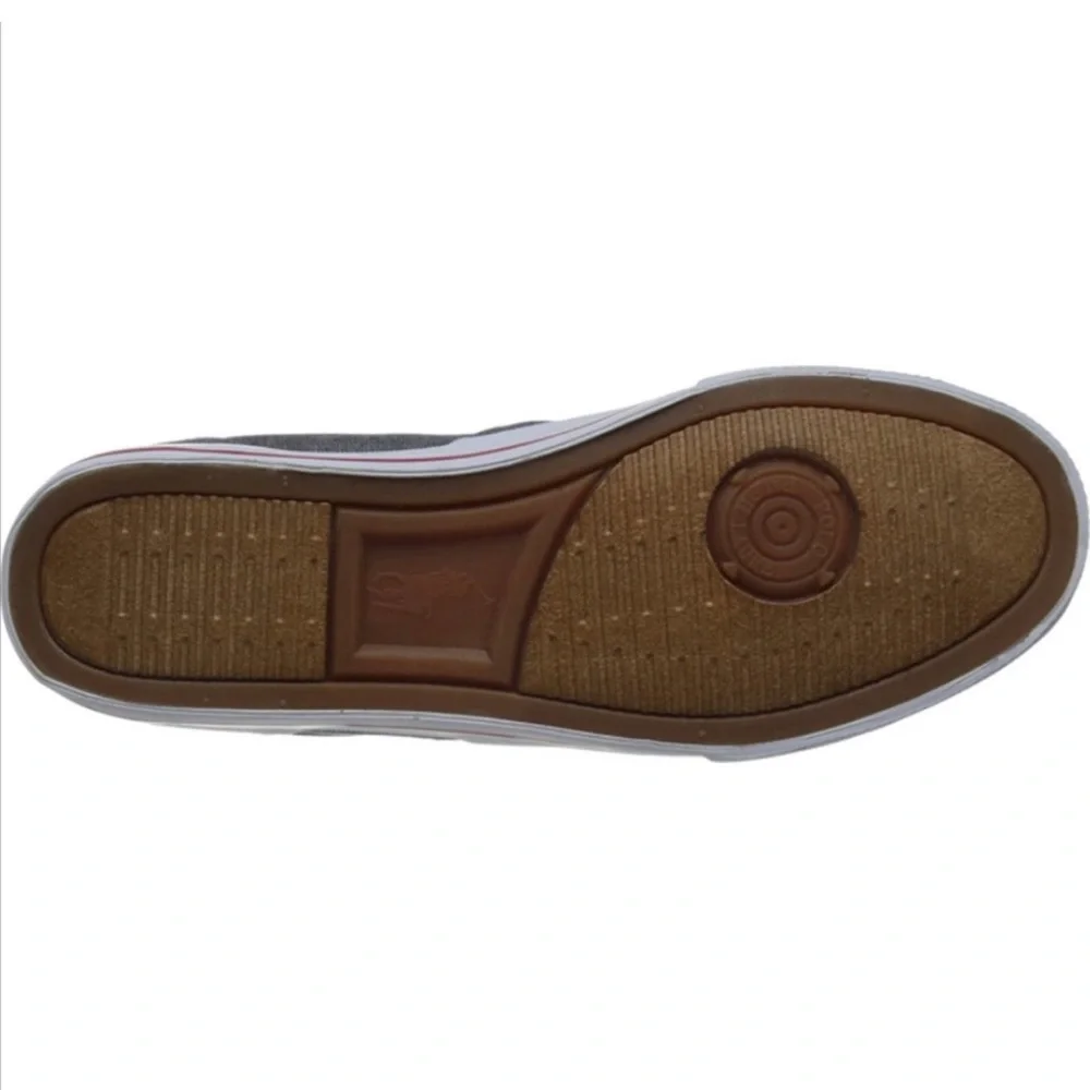 🖤🖤🔥Ralph Lauren Vaughn Men's Keaton Suede-Trim Herringbone Sneaker Size 10D